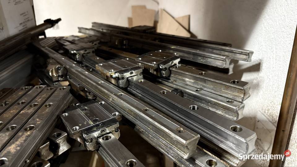 Prowadnica liniowa 25 CMC wzmocnione wózki Gaworzyce