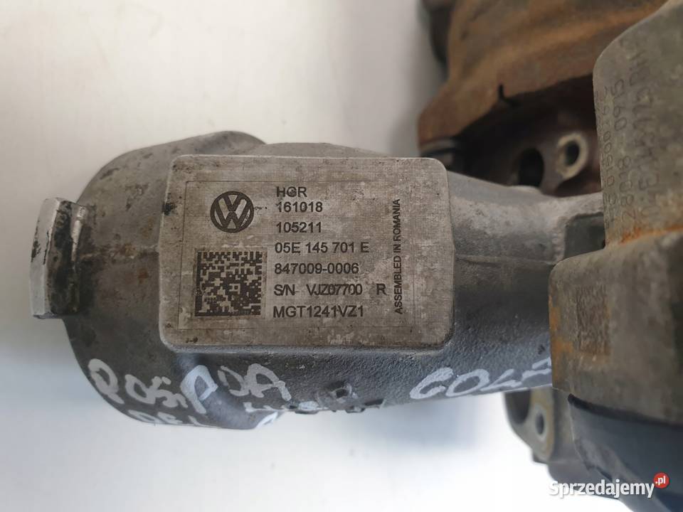 TURBOSPRĘŻARKA VW Golf VII 15 TSI 05E145701E lubelskie Chełm