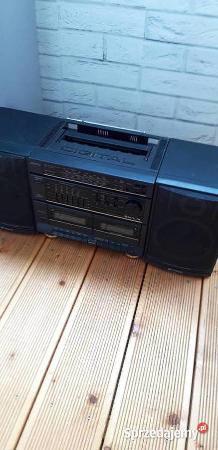 Hitachi radio magnetofon uszkodzony