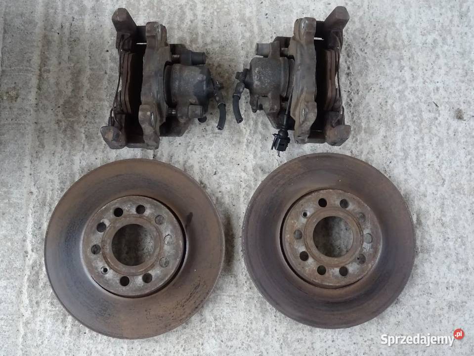 VW Touran sprężyna przednia amortyzator przedni Tarcze hamulcowe Parcice