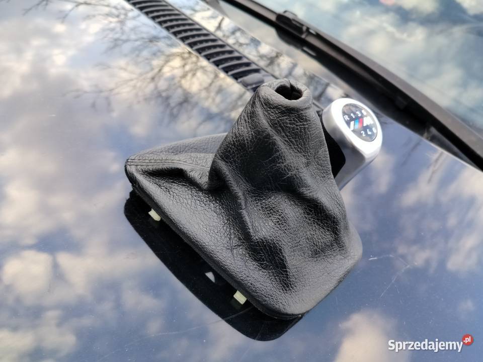 Bmw e46 gałka zmiany biegów 6ustka mieszek Wyposażenie wnętrza Wyposażenie wnętrza Aleksandrów Łódzki
