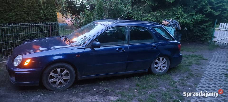 Subaru Impreza z ważna instalacja gazowa części Impreza Dębno