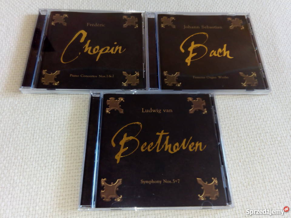 Bach Chopin Beethoven kolekcja CD