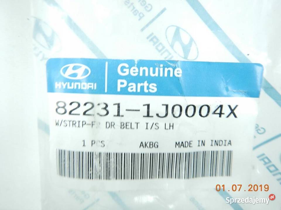 USZCZELKA DRZWI HYUNDAI ELANTRA 9798 ASO osobowe