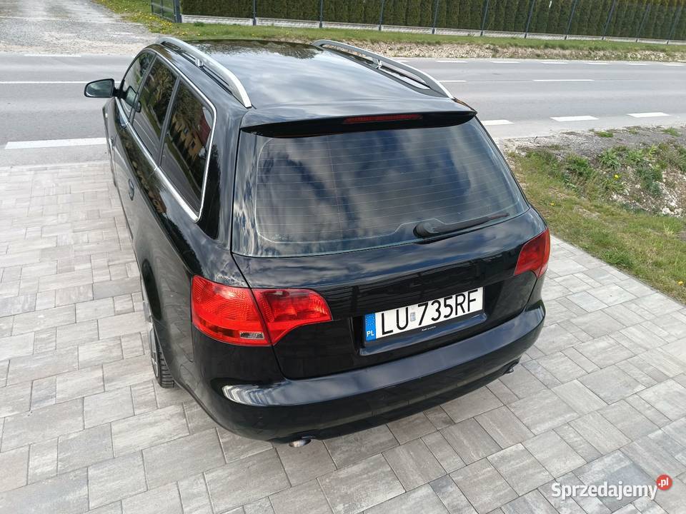 Audi A4 B7 20 TDI Quattro 4x4 czarna zadbana A4