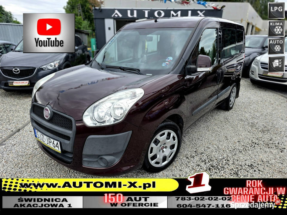 Fiat Doblo 14 Benz LPG HAK Świdnica