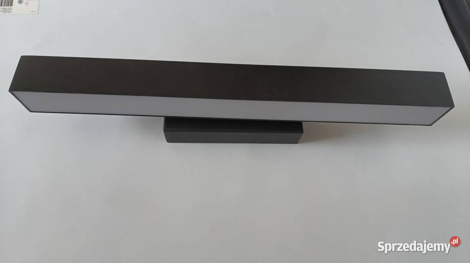 Lampa ścienna LED czarna 12W neutralna kinkiet Bytom