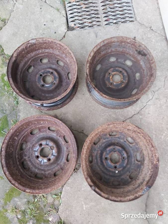 Felgi stalowe do Volkswagena Polo 3 14 małopolskie Wielkie Drogi