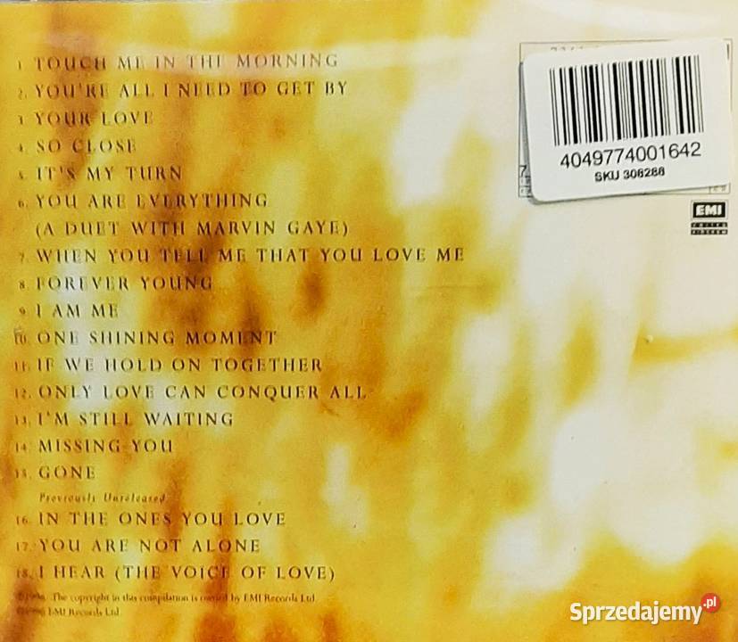 CD Nowa Album CD DIANA ROSS Album Voice Of Love Gliwice sprzedam