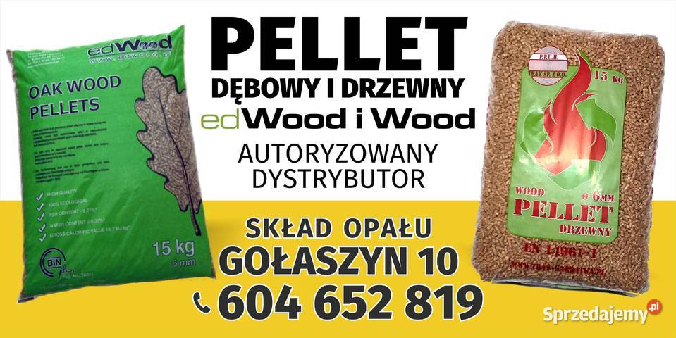 Pellet Sosnowy Certyfikat A1 Okazja JESIENNA