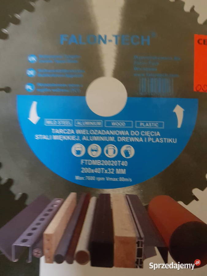 TARCZA PIŁA WIELOZADANIOWA TCT FALONTECH 200 40z Głogowa