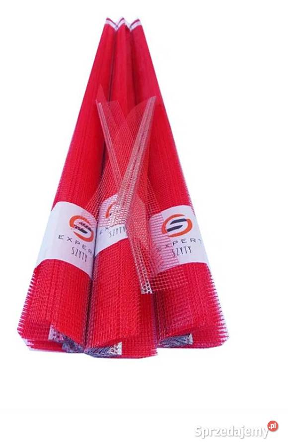 Narożnik aluminiowy z siatką 7x7 szyty 14 3mb Myślenice