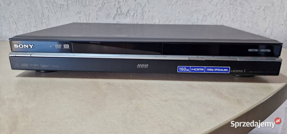 SONY CD RDRHX780 RDR hx 780 Nagrywarka DVD HDD Międzychód sprzedam