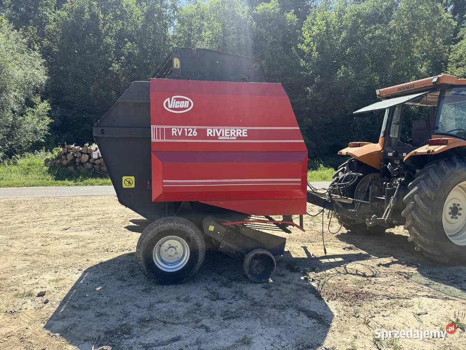 Prasa pąsowa Vicon RV 126L DEUTZFAHR RB 355 rv Olszanica
