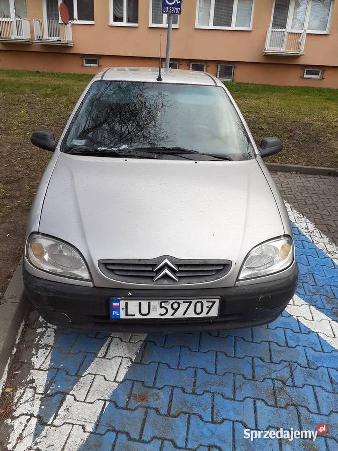 Citroen Saxo 15 Diesel światła do jazdy dziennej