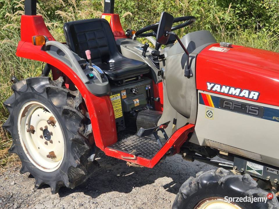 Traktorek traktor YANMAR AF15D 44 Glebogryzarka dolnośląskie Małuszyn