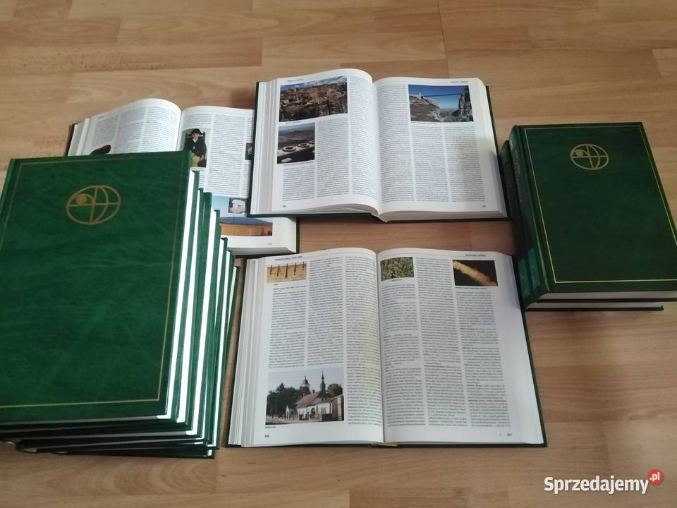 Popularna Encyklopedia Powszechna 12 tomów 2001 rok
