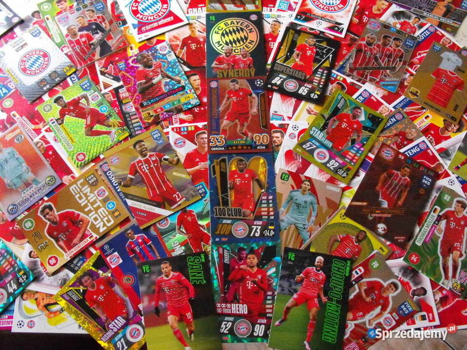 FC BAYERN MUNCHEN zestaw kart PANINI i inne Pozostałe