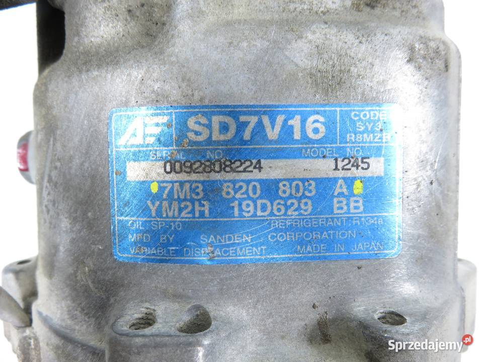 KOMPRESOR KLIMATYZACJI VW SHARAN 19 TDI