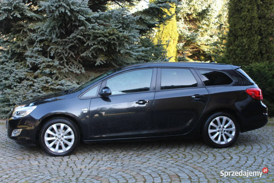 Opel Astra Turbo 140 Przebieg 166 Opłacona J czujnik parkowania Lubań