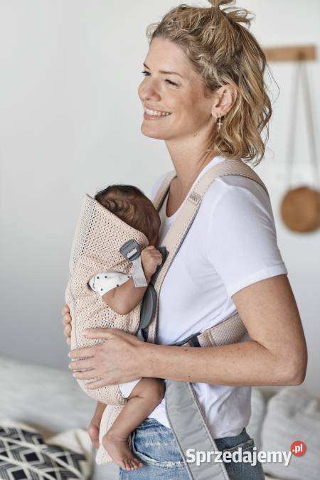 Nosidelko Babybjorn mesh rozowe Dla Dziecka Wałbrzych