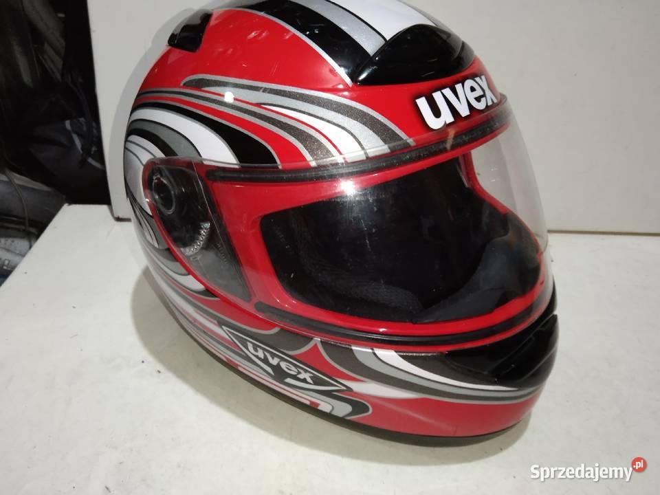 Kask motocyklowy UVEX rozmiar XL Super stan