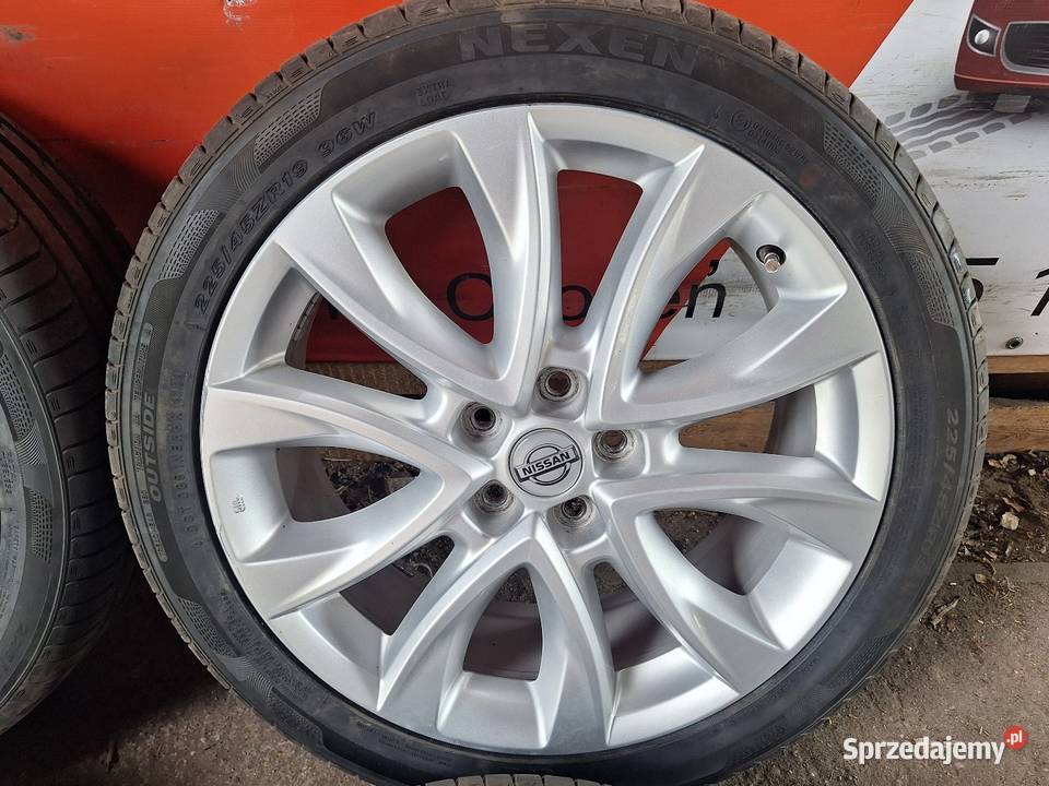 Alufelgi 5x1143 19 ET50 MAZDA CX3 CX4 CX5 Nissan kujawsko-pomorskie sprzedam