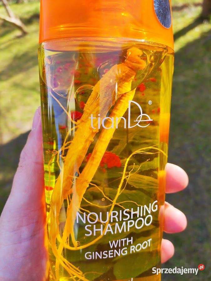 Odżywczy szampon z ekstraktem z korzenia Akcesoria do włosów
