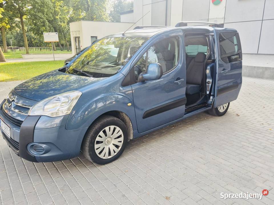 Citroen Berlingo 16 GAZ WERSJA XTR HAK PIĘKNY komputer pokładowy Izbica Kujawska