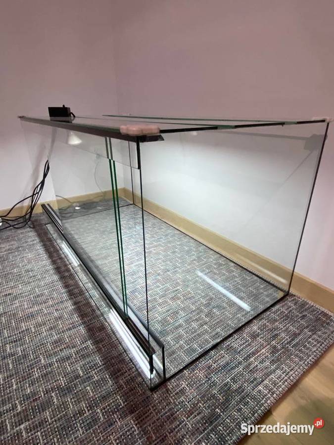 Terrarium 120 x 60 x 60 Szklane Ząbki sprzedam
