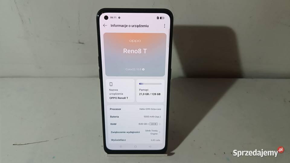 Smartfon OPPO Reno 8T 8128GB Katowice