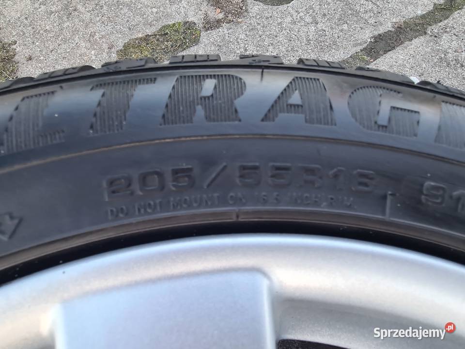 Koła alufelgi 16 zima GOODYEAR 20555R16 5x1143 Samochodowe Elbląg