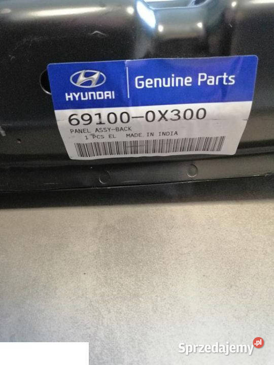 HYUNDAI I10 2007 PAS TYŁ ŚCIANA BAGAZNIKA Kozubszczyzna