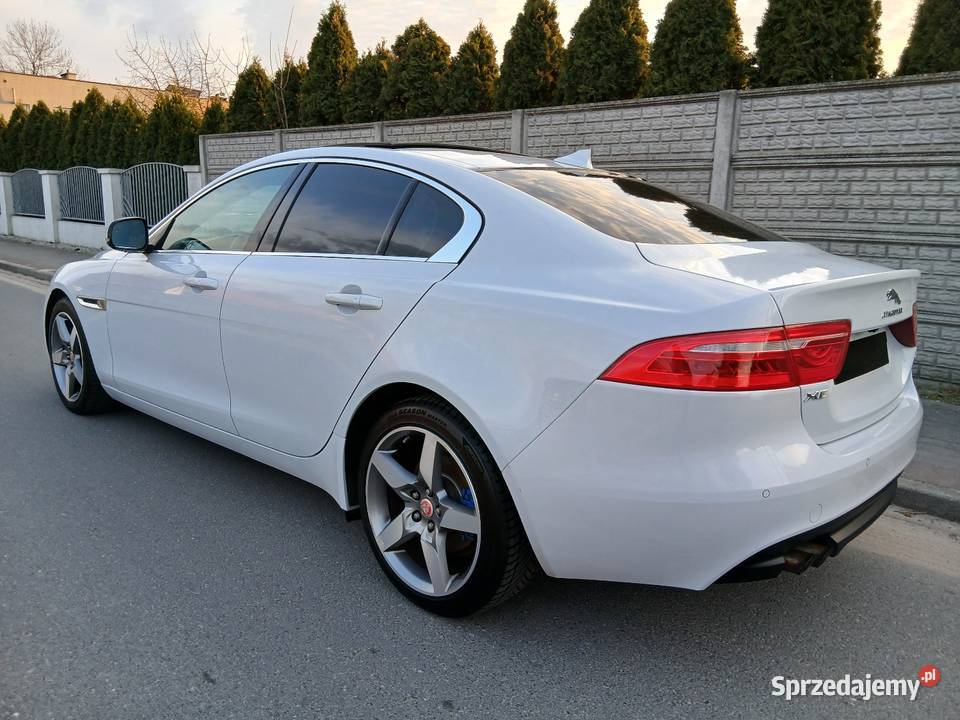 Jaguar XE 20 Panoramadach Automat Biała perła z Rok produkcji 2015 Dobrzyca