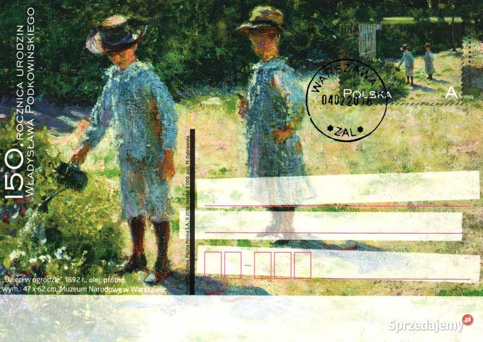 Całostki karty pocztowe 2016r wielkopolskie Konin