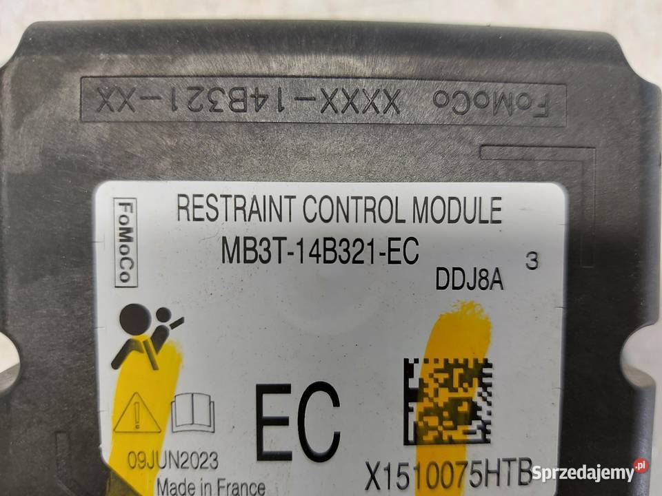 Ford Ranger VI 6 2024r MODUŁ SENSOR ARIBAG dolnośląskie