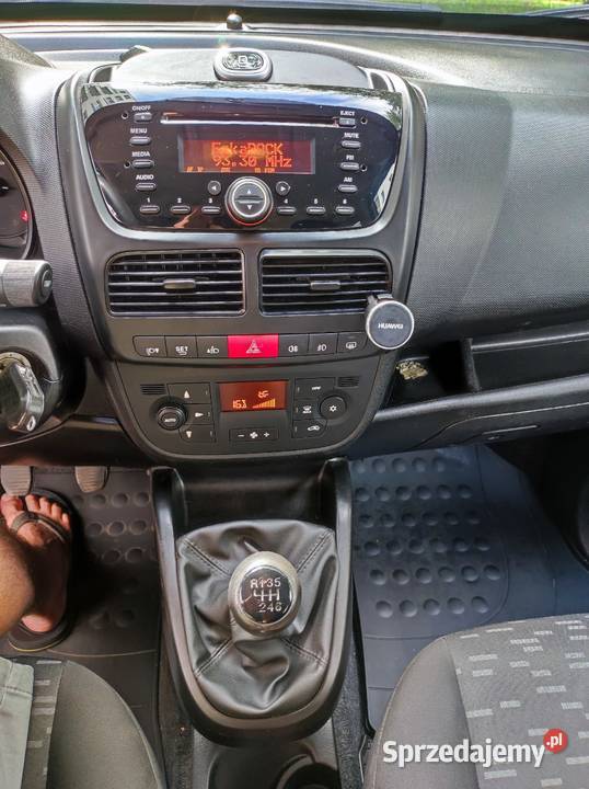FIAT DOBLO 16 D 105 SALON POLSKA 2017 1605cm3 Samochody osobowe Świercze