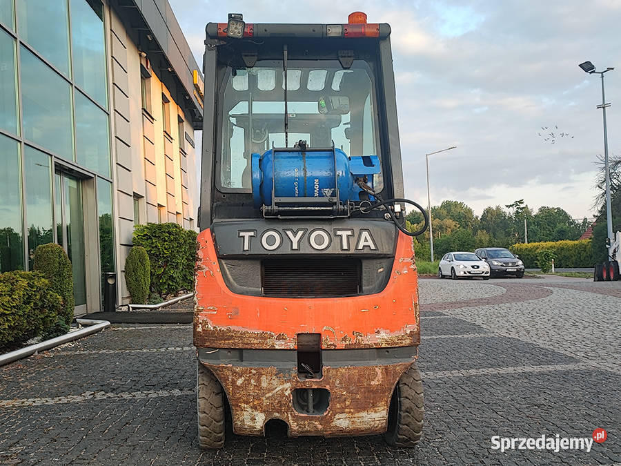 Wózek widłowy Toyota 028FGF15 15 tony triplex 43 Kęty