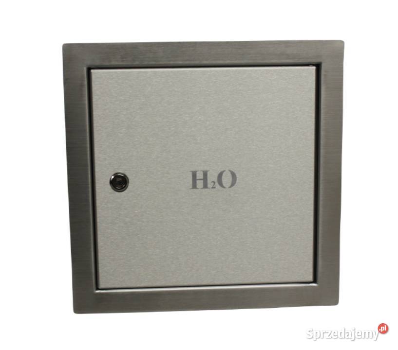 Drzwi rewizyjne zaworu wody 300x300 INOX H2O Bochnia