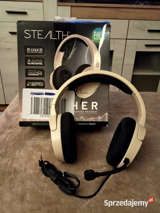 Słuchawki gamingowe STEALTH mikrofon Bydgoszcz