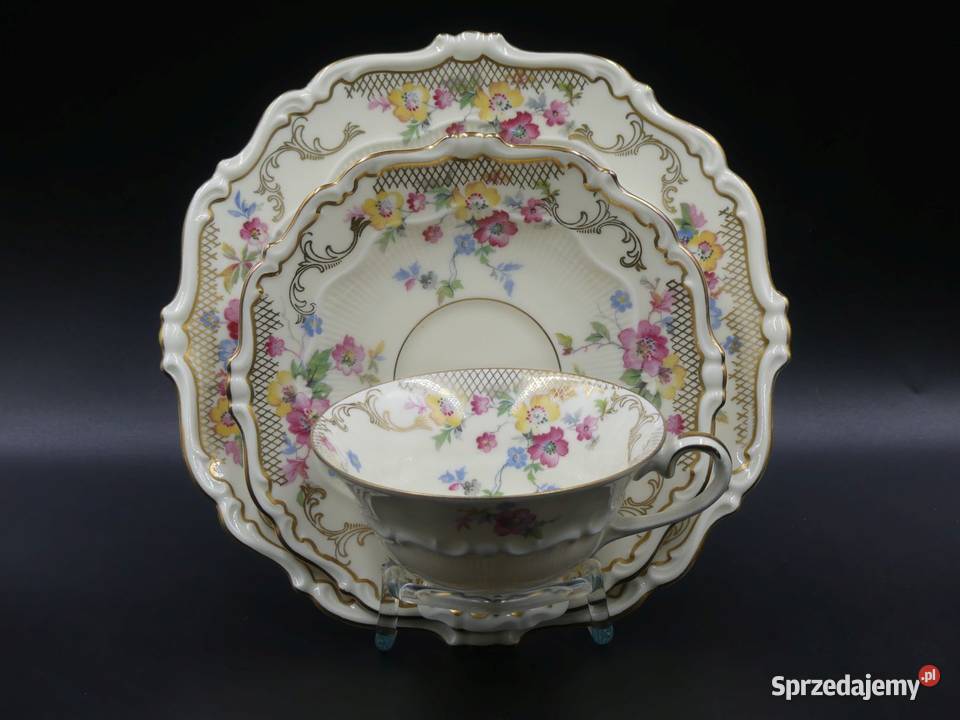 Komplet śniadaniowy Sorau Żary Floryda stan sprzedam