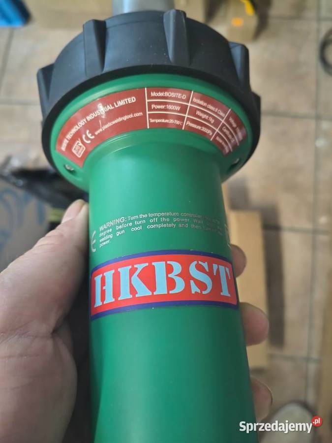 Zgrzewarka do plastyku profesjonalna Olsztynek