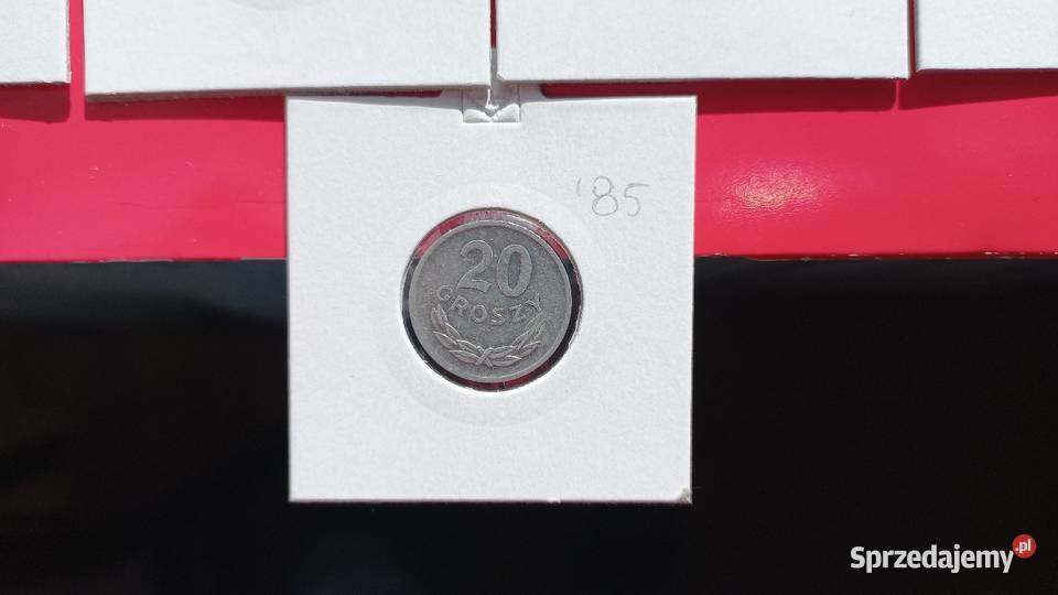 20 groszy PRL wszystkie roczniki aluminiowe małopolskie Trzebinia