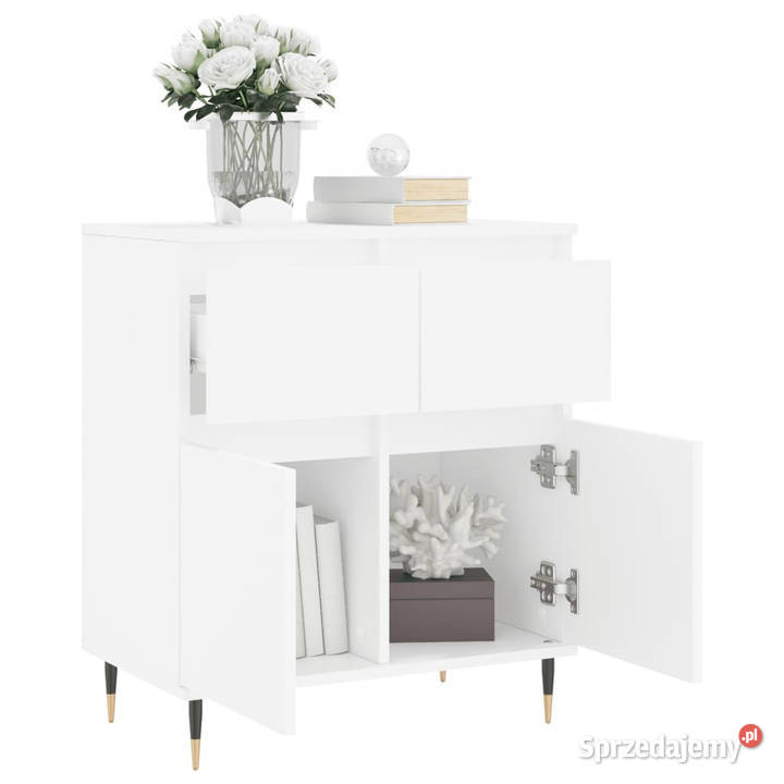 Komoda biała 60x35x70 materiał drewnopochodny mazowieckie Warszawa