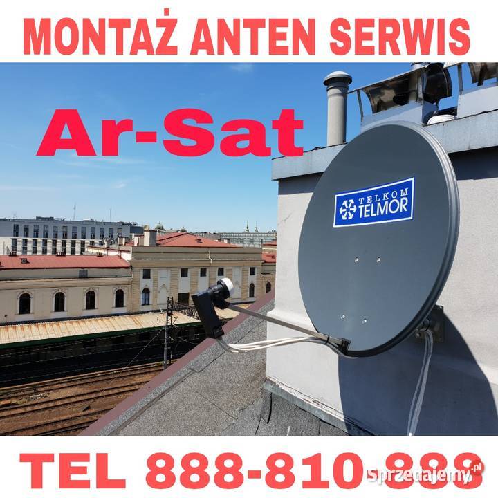 Montaż serwis anten Słowniki Miechów Jędrzejów