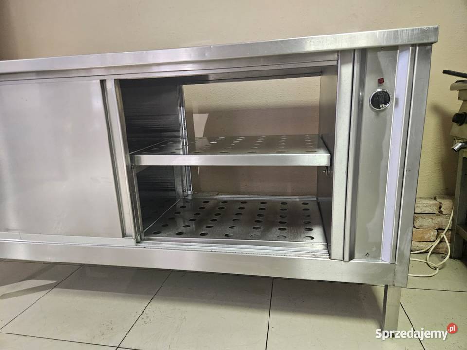 Stół grzewczy z przesuwnymi drzwiami przelotowy Gastronomia Pszczyna