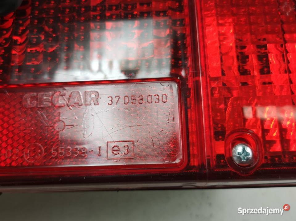 LAMPA PRAWY TYŁ FIAT DUCATO 2002 NOWA EUROLITES sprzedam