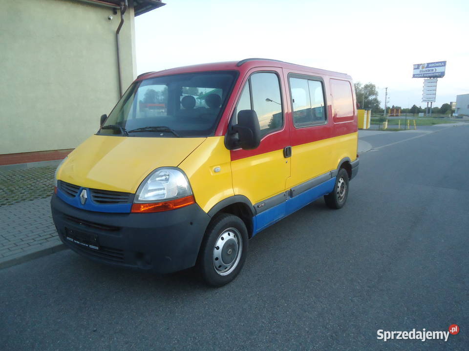 RENAULT MASTER 2010r 8 osób HAK sprzedam