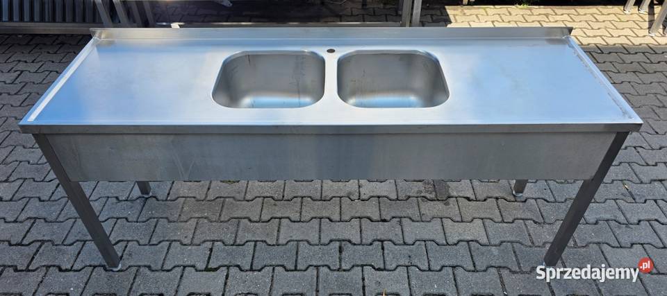 Zlew 2 Komorowy Z Blatem Roboczym 2006085 M1038 Gastronomia wielkopolskie Nowe Skalmierzyce
