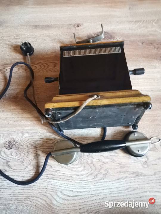 Stary telefon na korbke z lat 30 tych Art Deco sprzedam